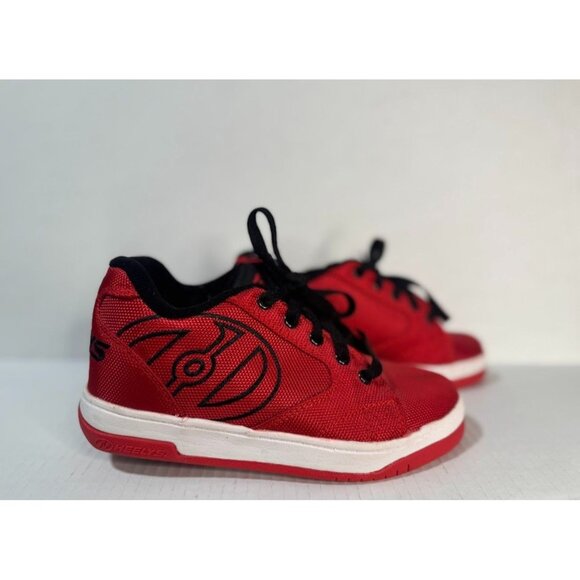 Heelys Sneakers Red and Black, NWOT Size 3Y - Picture 3 of 6